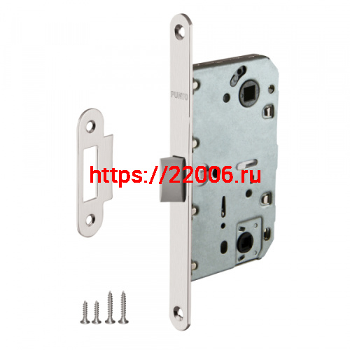 Защелка Punto (Пунто) врезная PL96WC-50/BL SN (мат.никель)
