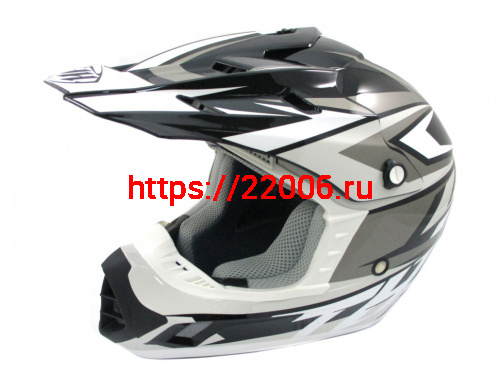 Мотошлем THH TX-12 №20 black/silver (S) детский Мотошлем THH TX-12 №20 black/silver (S) детский