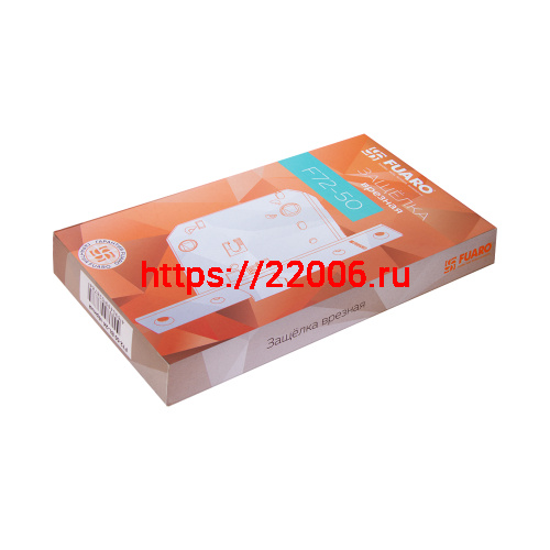 Защелка Fuaro (Фуаро) врезная METF72-50 (F72-50) CP хром фото 2 Защелка Fuaro (Фуаро) врезная METF72-50 (F72-50) CP хром фото 2