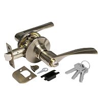 Ручка Ajax (Аякс) защелка DK610 AB-ET (6010 AB-E) (кл./фик.) бронза