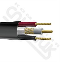 КВК-П  2х0.75мм (12V)  Plexus 200м  черный (200/400)