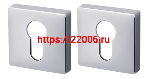 Накладка Armadillo (Армадилло) под цилиндр ET.K.USQ52 (ET USQ) CP-8 хром