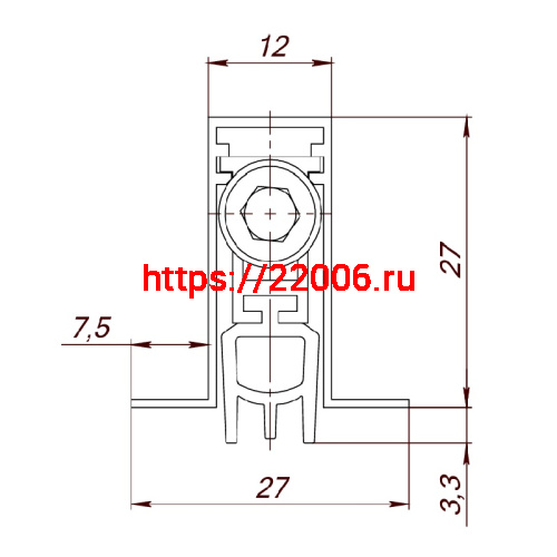 Автоматический Armadillo (Армадилло) порог EASY BLOCK F/1020 фото 3 Автоматический Armadillo (Армадилло) порог EASY BLOCK F/1020 фото 3