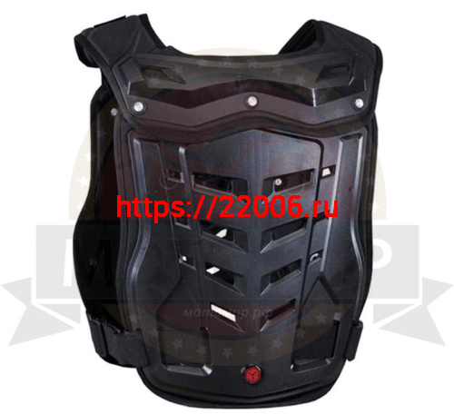 Защита тела мото SCOYCO AM05, (типа "звездных войн"), цвет черный+черный, р-р XL фото 3