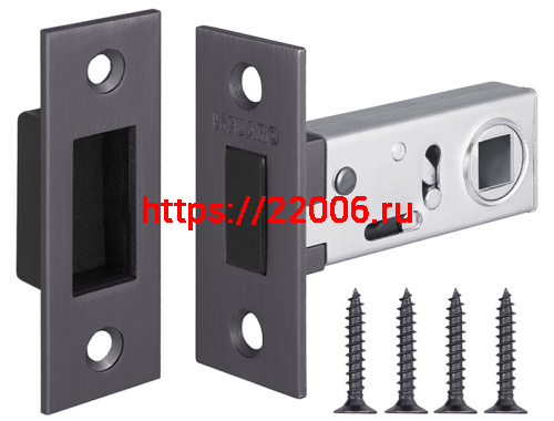 Защелка Fuaro (Фуаро) врезная MAGNM12-50-25 (M12-50-25) GR графит Защелка Fuaro (Фуаро) врезная MAGNM12-50-25 (M12-50-25) GR графит