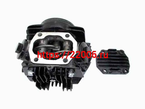 Головка цилиндра в сборе 154FMH, TTR125 d-54mm увелич.клапана d-23/27 (распред, крышки, коромысла) Головка цилиндра в сборе 154FMH, TTR125 d-54mm увелич.клапана d-23/27 (распред, крышки, коромысла)