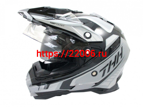 Мотошлем THH TX-27 №3 black/grey (L) Мотошлем THH TX-27 №3 black/grey (L)