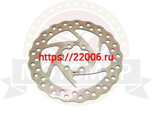 _Диск тормозной Вело 140мм 6 отв. _Диск тормозной Вело 140мм 6 отв.
