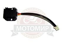 Реле регулятор с проводом 4 пров. мал. колодка (гнездо) Fighter 250,FIREGUARD TRAIL 250