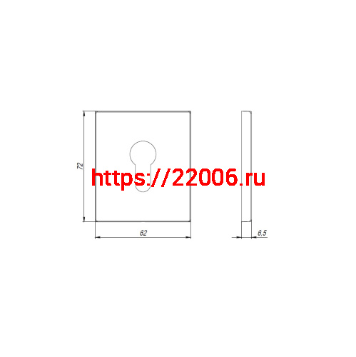 Накладка Armadillo (Армадилло) на цилиндр ESC.C.USS/K (ET Protector/USS) BPVD вороненый никель фото 3 Накладка Armadillo (Армадилло) на цилиндр ESC.C.USS/K (ET Protector/USS) BPVD вороненый никель фото 3