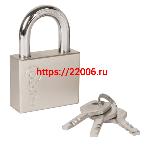 Замок Punto (Пунто) навесной PK-1550 SN-3 3 key диск.ключ Замок Punto (Пунто) навесной PK-1550 SN-3 3 key диск.ключ