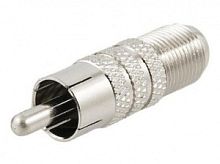 RCA(тюльпан) штекер-F гнездо