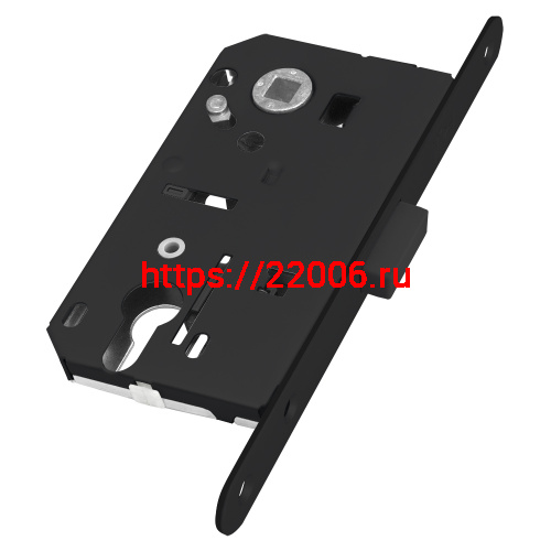 Замок Bonaiti (Бонаити) межкомнатный магнитный под цилиндр B-FORTY №68 с отв. пл. F45 (черный), планка 190 мм фото 3 Замок Bonaiti (Бонаити) межкомнатный магнитный под цилиндр B-FORTY №68 с отв. пл. F45 (черный), планка 190 мм фото 3