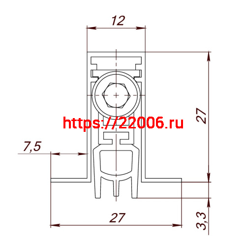 Автоматический Armadillo (Армадилло) порог EASY BLOCK F/820 фото 3 Автоматический Armadillo (Армадилло) порог EASY BLOCK F/820 фото 3