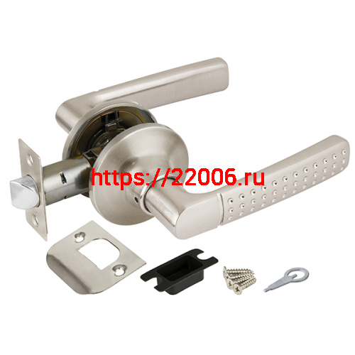 Ручка Punto (Пунто) защелка DK626 SN-PS (6026 SN-P) (без фик.) мат. никель Ручка Punto (Пунто) защелка DK626 SN-PS (6026 SN-P) (без фик.) мат. никель