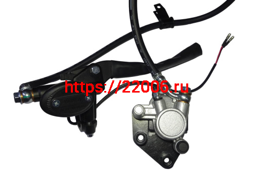 Гидравлика передняя в сборе электро скутер М6 (L6070001294) Гидравлика передняя в сборе электро скутер М6 (L6070001294)