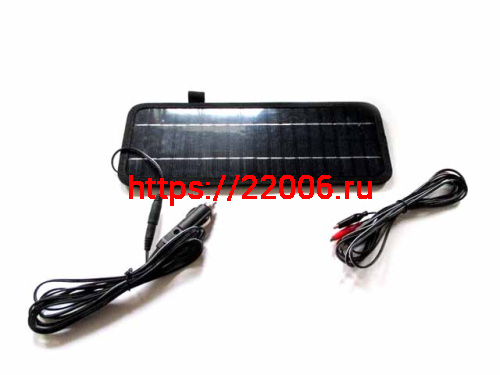 Зарядное устройство 12V на солнечной батарее Зарядное устройство 12V на солнечной батарее