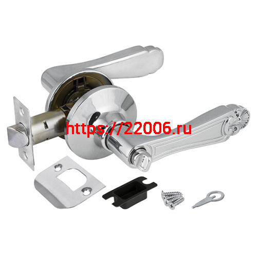 Ручка Punto (Пунто) защелка 6037 CP-B (фик.) хром Ручка Punto (Пунто) защелка 6037 CP-B (фик.) хром