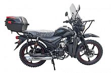 Мопед Alpha ANDES OFFROAD LUX (Форсир.)(багажник перед. и зад.,литые диски) СИНИЙ