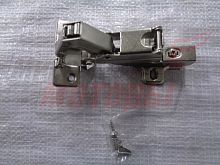 Петля трансформер 165 с доводчиком (крокодил) полунакладная