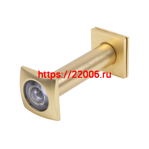 Глазок Fuaro (Фуаро) дверной, оптика пластик DV-Q 4/130-70/Z (VIEWER 4 DVQ) SSG сатинированное золото Глазок Fuaro (Фуаро) дверной, оптика пластик DV-Q 4/130-70/Z (VIEWER 4 DVQ) SSG сатинированное золото
