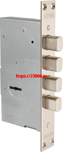 Замок Mottura (Моттура) врезной сувальдный 72.110 (толщина 25 мм), без накл. Замок Mottura (Моттура) врезной сувальдный 72.110 (толщина 25 мм), без накл.