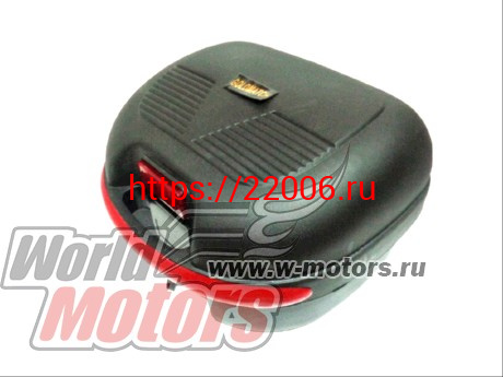 Кофр (задний ящик) 28л. ZH-169A (макс.загруз. 3 кг, матовый с ручкой, Ш.Г.В.: 43*40*29 см) Кофр (задний ящик) 28л. ZH-169A (макс.загруз. 3 кг, матовый с ручкой, Ш.Г.В.: 43*40*29 см)