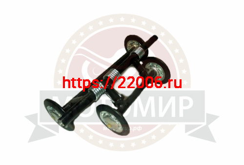 Тележка 515мм, мотобуксировщика симм,етричная  универсальная в сборе (3 пружины) фото 2