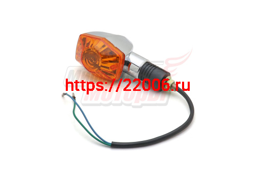 Боковой фонарь (BF-38) треугольный хром