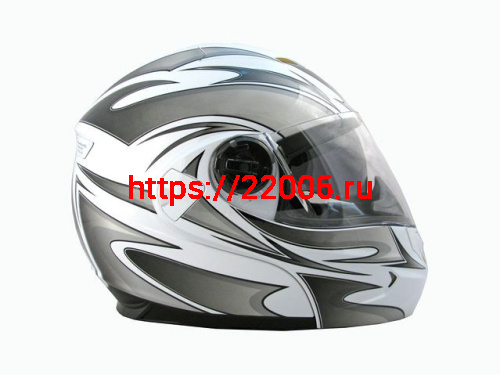 Мотошлем THH T-797 №2 white/ silver (L) Мотошлем THH T-797 №2 white/ silver (L)