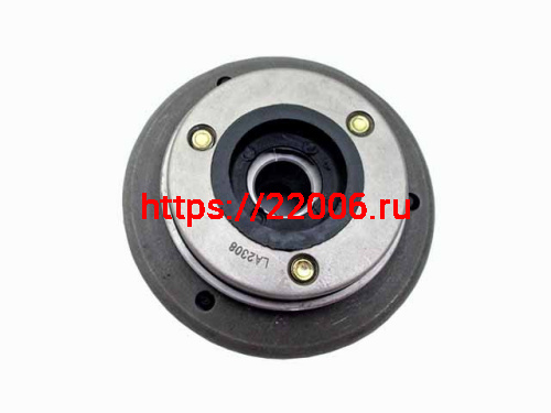 Ротор генератора в сборе с обгонной муфтой TTR-125/KAYO-140 6 катушек низкий Ротор генератора в сборе с обгонной муфтой TTR-125/KAYO-140 6 катушек низкий