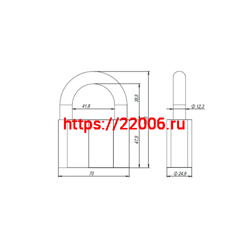 Замок Ajax (Аякс) навесной PD-4080 (PD-40-80) 3 fin key фото 3 Замок Ajax (Аякс) навесной PD-4080 (PD-40-80) 3 fin key фото 3