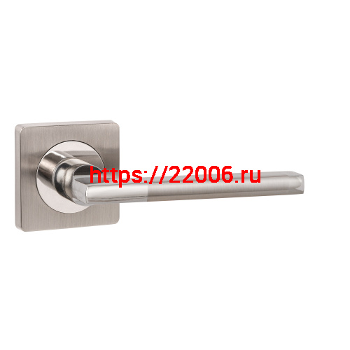 Ручка Ajax (Аякс) раздельная K.JK51.POLO TECH SN/CP-3 мат.никель/хром (белая коробка)
