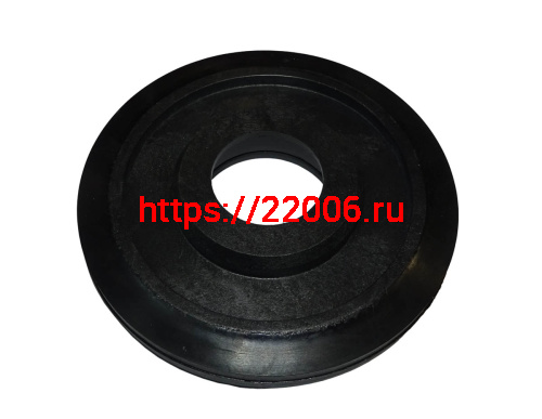 Колесо катка Буран, Тайга, Рысь, Буксировщик пласт. ф130х13 под 205 подшипник, с отверстием