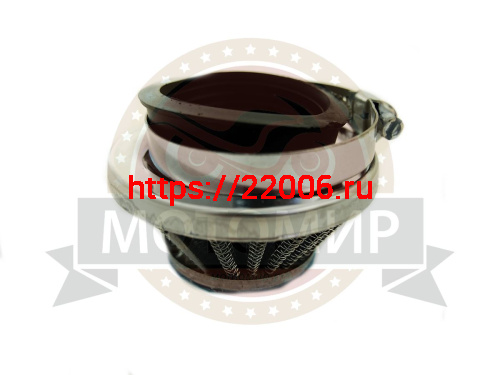 Фильтр воздушный нулевого сопротивления (4) КОНУС 30мм (d=42 мм) к К65, К68 Фильтр воздушный нулевого сопротивления (4) КОНУС 30мм (d=42 мм) к К65, К68