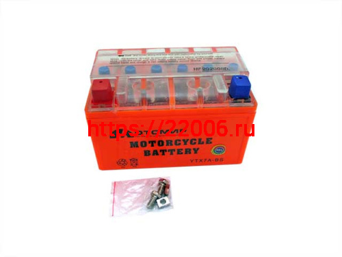 Аккумулятор Мотомир GEL YTX7A-BS (12v/7hr) (150*86*94) 8