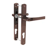 Ручка Punto (Пунто) на планке HANDLE.85.25.67-75 RAL 8017 коричневый