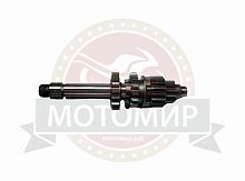 Вал первичный KAYO YX 140/160 в сборе ОЕМ 020012-792-1750 (НАБОР)