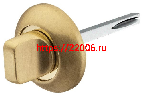 Ручка Fuaro (Фуаро) поворотная BKW8.R.RM54 (BKW8 RM) SG/GP-4 матовое золото/золото