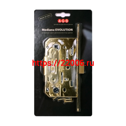 B01102.50.03.567 AGB (АГБ) Защелка врезная WC (латунь) MEDIANA EV. (инд.упак+B01000.13) B01102.50.03.567 AGB (АГБ) Защелка врезная WC (латунь) MEDIANA EV. (инд.упак+B01000.13)