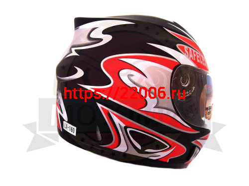 Шлем интеграл "Safelead" HF-160 "Анти Крыло" MATT BLACK CI размер XL фото 5 Шлем интеграл "Safelead" HF-160 "Анти Крыло" MATT BLACK CI размер XL фото 5