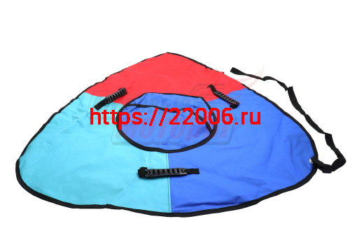 Тюбинг "Ватрушка" СЕРИЯ ЭКСКЛЮЗИВ треугольная с пласт.ручками СВ-ТУ-09Д Тюбинг "Ватрушка" СЕРИЯ ЭКСКЛЮЗИВ треугольная с пласт.ручками СВ-ТУ-09Д