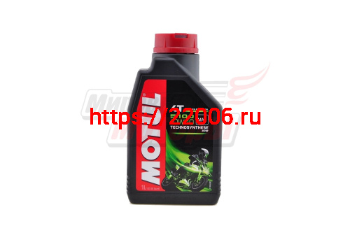 Масло 4T MOTUL 5100 4T 10W-40 (1литр)(4Т мотоциклы, Technosynthese)