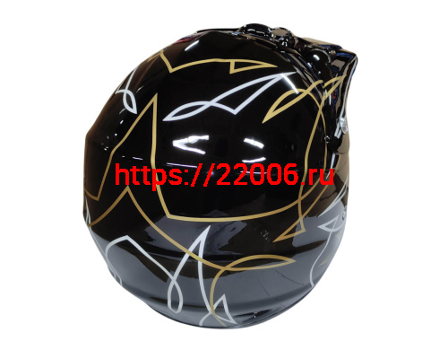 Шлем кроссовый KIRIN QL-128, оранж, красный, черный, оранж-черн, размер XL фото 5 Шлем кроссовый KIRIN QL-128, оранж, красный, черный, оранж-черн, размер XL фото 5