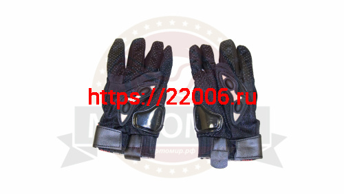 Перчатки PRO-BIKER MCS-01 текстиль (черные) фото 3