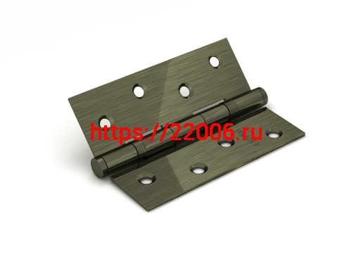 Петля Fuaro (Фуаро) универсальная IN4200U AB (2BB 100x75x2,5) бронза Петля Fuaro (Фуаро) универсальная IN4200U AB (2BB 100x75x2,5) бронза