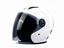 Мотошлем VIRTUE MD-207 открытый белый темное стекло (S)