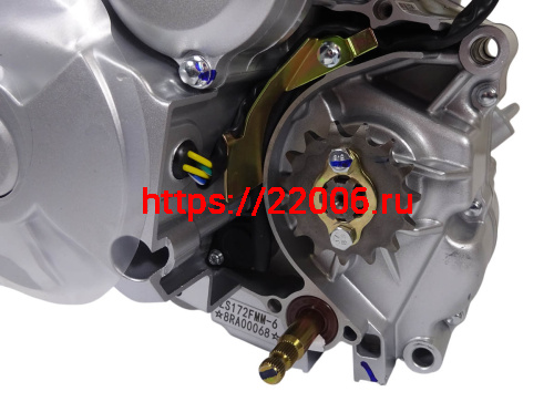 Двигатель 4т. 250 см3 172FMМ-6  ZONGSHEN CB250-RL (4 клап.) 5МКПП, эл.+кик старт, баланс.вал фото 6