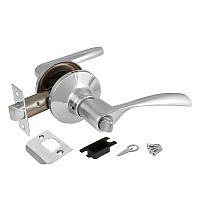 Ручка Ajax (Аякс) защелка DK610 CP-BK (6010 CP-B) (фик.) хром